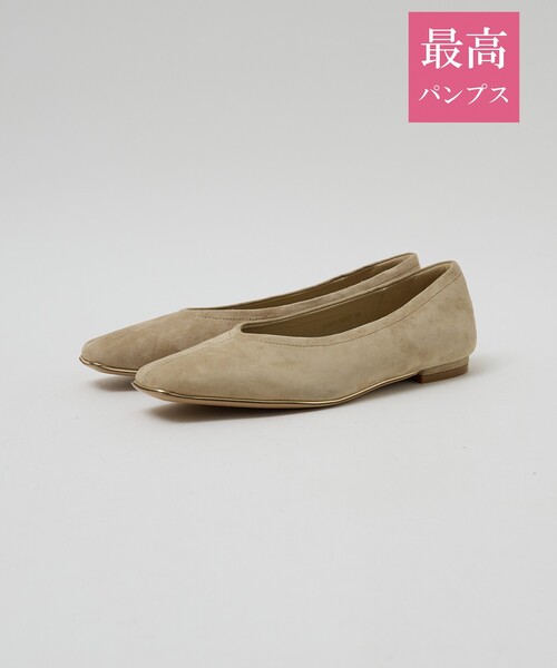 PICHE ABAHOUSE(ピシェ アバハウス)の「【最高パンプス/1㎝ヒール】美脚×快適 パンプス(パンプス・レディース・アイボリー/ブラック/ベージュ・36/37/38/39/35)」の3枚目の写真