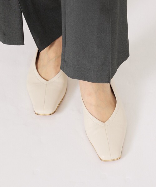 PICHE ABAHOUSE(ピシェ アバハウス)の「【最高パンプス/1㎝ヒール】美脚×快適 パンプス(パンプス・レディース・アイボリー/ブラック/ベージュ・36/37/38/39/35)」の9枚目の写真