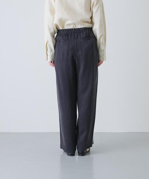 かぐれ（カグレ）の「キュプラストレートパンツ（その他パンツ・レディース・ネイビー/ブラック・FREE）」の11枚目の写真