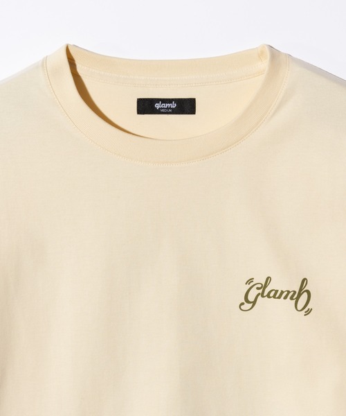 glamb(グラム)の「Spin Logo Surf T-Shirt / スピンロゴサーフTシャツ(Tシャツ/カットソー・メンズ・ベージュ/ミント・S/M/L)」の19枚目の写真