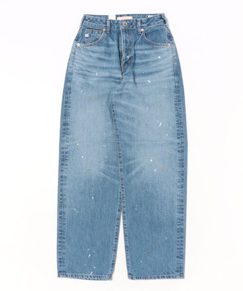 SOMETHING(サムシング)の「SOMETHING ELSA ヴィンテージルーズストレートデニムパンツ(デニムパンツ・レディース・ライトインディゴブルー・X-SMALL/SMALL/MEDIUM)」の12枚目の写真