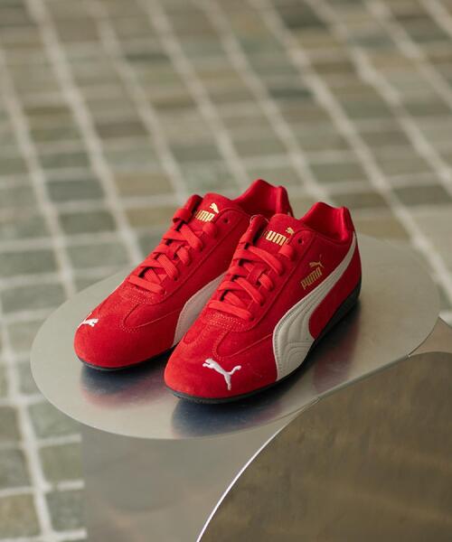 GALLEST(ギャレスト)の「【PUMA】ユニセックス スピードキャット OG(スニーカー・レディース・レッド系1/ブラック・45/35)」の3枚目の写真
