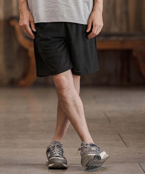 CAMBIO(カンビオ)の「mp14677-Punching Short Pants ショートパンツ(CAM26SS-007)(その他パンツ・メンズ・ブラック/キャメル/ブルー・L/M/S)」の4枚目の写真