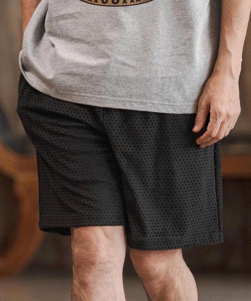 CAMBIO(カンビオ)の「mp14677-Punching Short Pants ショートパンツ(CAM26SS-007)(その他パンツ・メンズ・ブラック/キャメル/ブルー・L/M/S)」の5枚目の写真