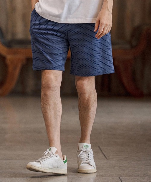 CAMBIO(カンビオ)の「mp14677-Punching Short Pants ショートパンツ(CAM26SS-007)(その他パンツ・メンズ・ブラック/キャメル/ブルー・L/M/S)」の11枚目の写真