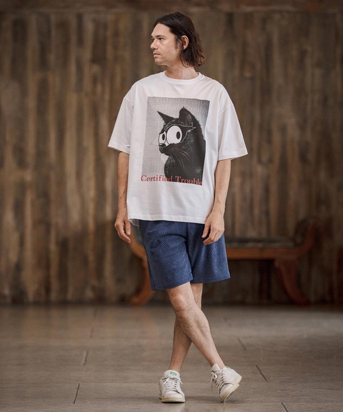 CAMBIO(カンビオ)の「mp14677-Punching Short Pants ショートパンツ(CAM26SS-007)(その他パンツ・メンズ・ブラック/キャメル/ブルー・L/M/S)」の12枚目の写真