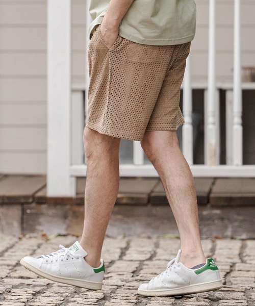 CAMBIO(カンビオ)の「mp14677-Punching Short Pants ショートパンツ(CAM26SS-007)(その他パンツ・メンズ・ブラック/キャメル/ブルー・L/M/S)」の15枚目の写真