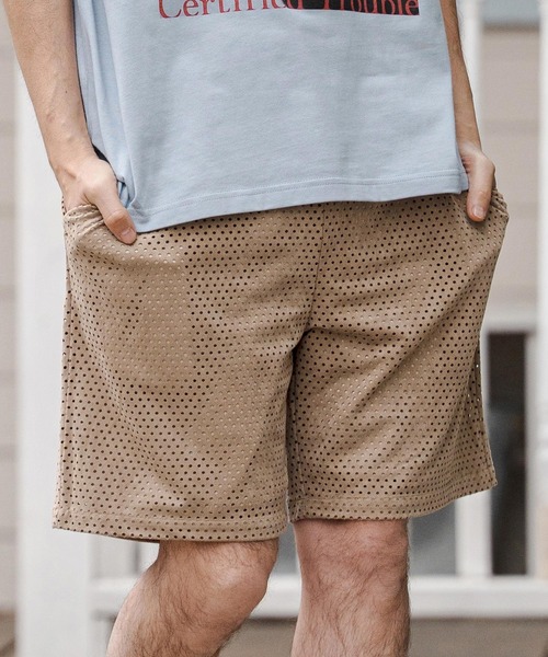 CAMBIO(カンビオ)の「mp14677-Punching Short Pants ショートパンツ(CAM26SS-007)(その他パンツ・メンズ・ブラック/キャメル/ブルー・L/M/S)」の16枚目の写真