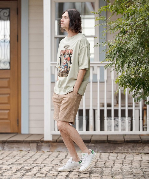 CAMBIO(カンビオ)の「mp14677-Punching Short Pants ショートパンツ(CAM26SS-007)(その他パンツ・メンズ・ブラック/キャメル/ブルー・L/M/S)」の17枚目の写真