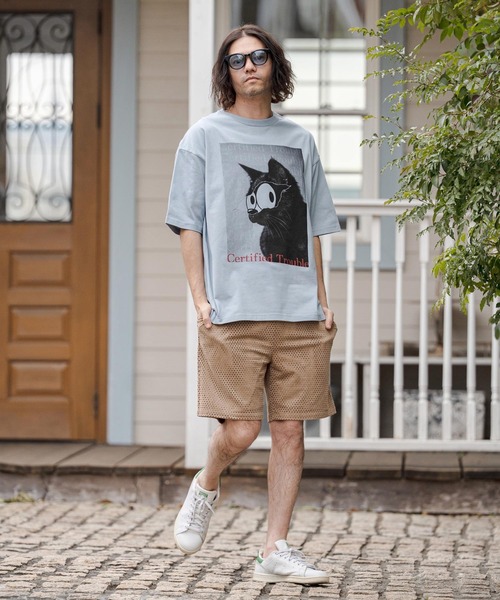 CAMBIO(カンビオ)の「mp14677-Punching Short Pants ショートパンツ(CAM26SS-007)(その他パンツ・メンズ・ブラック/キャメル/ブルー・L/M/S)」の19枚目の写真