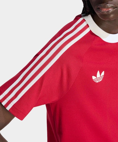 adidas(アディダス)の「マンチェスター・ユナイテッド オリジナルス Tシャツ / アディダス adidas(Tシャツ/カットソー・メンズ・レッド・LARGE/SMALL/XXX-LARGE/XX-LARGE/X-LARGE/MEDIUM)」の4枚目の写真