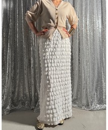 PROVOKE （プロヴォーク）の「FRILL MAXI SKIRT（スカート）」