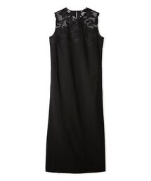 Mila Owen | カットワークレース刺繍ストレートワンピース(ワンピース)