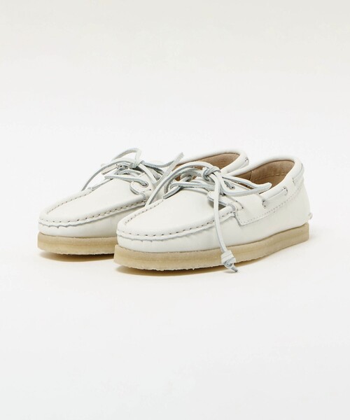 Clarks Originals（クラークスオリジナルズ）の「＜Clarks Originals＞Godney Boat シューズ（モカシン/デッキシューズ・レディース・オフホワイト・4/6/5）」の5枚目の写真