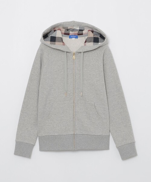 BLUE LABEL CRESTBRIDGE（ブルーレーベルクレストブリッジ）の「【一部店舗限定】ベーシックパーカー（パーカー・レディース・ブラック/グレー系その他/ホワイト・40/38）」の21枚目の写真