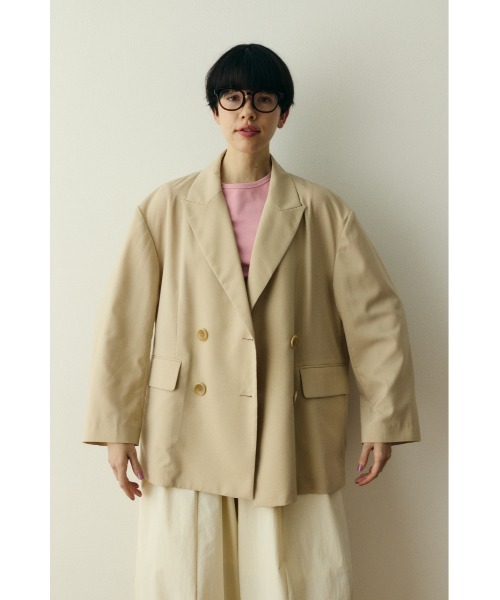 HeRIN.CYE(ヘリンドットサイ)の「Sheer light jacket シアーライトジャケット(その他アウター・レディース・グレー/ネイビー/ベージュ・FREE)」の1枚目の写真