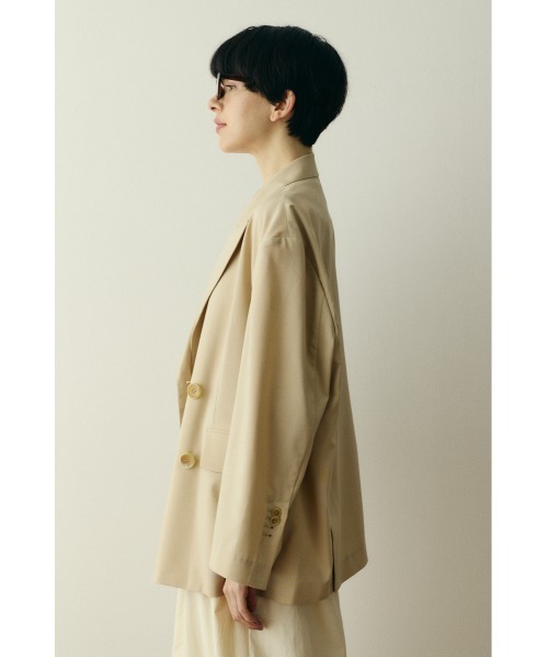 HeRIN.CYE(ヘリンドットサイ)の「Sheer light jacket シアーライトジャケット(その他アウター・レディース・グレー/ネイビー/ベージュ・FREE)」の4枚目の写真