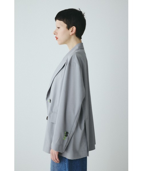 HeRIN.CYE(ヘリンドットサイ)の「Sheer light jacket シアーライトジャケット(その他アウター・レディース・グレー/ネイビー/ベージュ・FREE)」の16枚目の写真