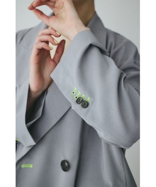 HeRIN.CYE(ヘリンドットサイ)の「Sheer light jacket シアーライトジャケット(その他アウター・レディース・グレー/ネイビー/ベージュ・FREE)」の22枚目の写真