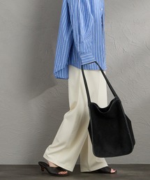 IOMMI（イオミ）の「[IOMMI/イオミ] パイピング フェイクスエードトートバッグ（トートバッグ）」