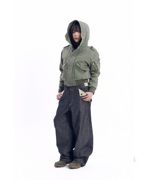 AAKAM(アーカム)の「Nova Combat Jacket (Khaki)(ミリタリージャケット・レディース・その他・1/2)」の7枚目の写真