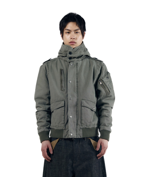 AAKAM(アーカム)の「Nova Combat Jacket (Khaki)(ミリタリージャケット・レディース・その他・1/2)」の9枚目の写真