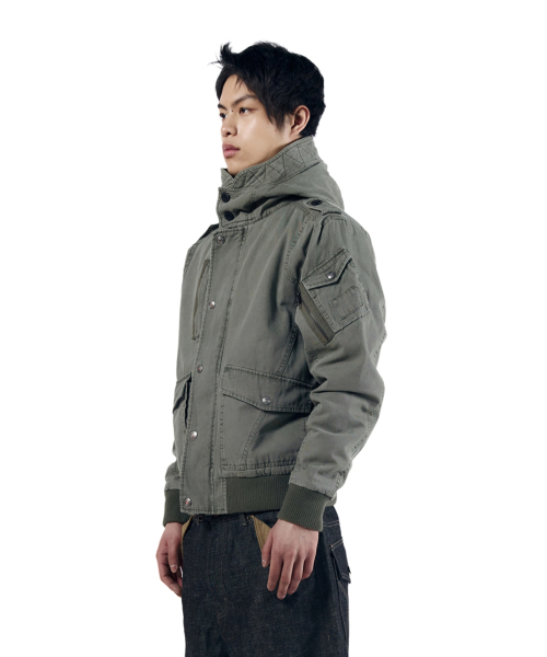 AAKAM(アーカム)の「Nova Combat Jacket (Khaki)(ミリタリージャケット・レディース・その他・1/2)」の10枚目の写真