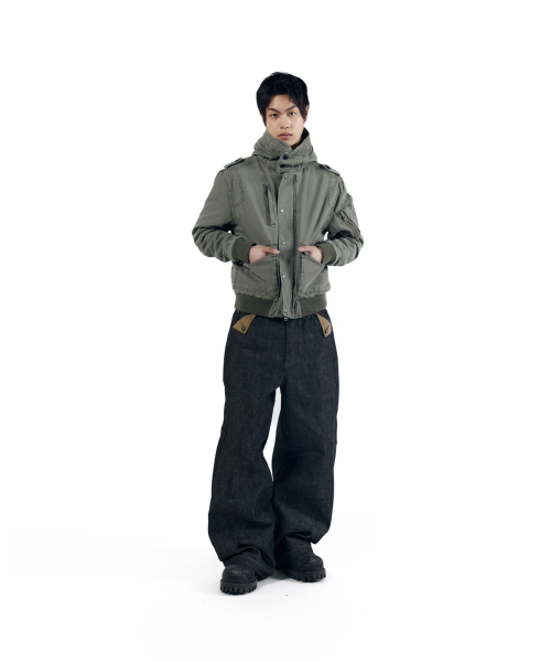 AAKAM(アーカム)の「Nova Combat Jacket (Khaki)(ミリタリージャケット・レディース・その他・1/2)」の17枚目の写真