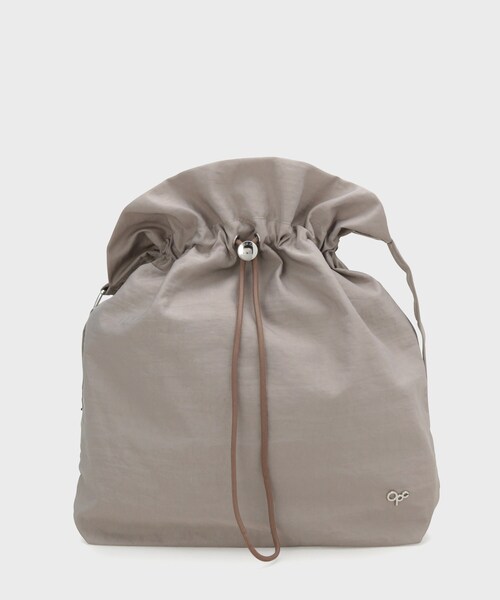 OPAQUE.CLIP（オペークドットクリップ）の「ドロストデザインA4ショルダーBAG（ショルダーバッグ・レディース・グレー/ブラック/ベージュ・00）」の9枚目の写真