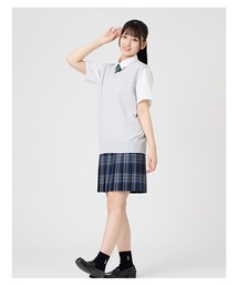 EASTBOY（イーストボーイ）の「【予約】ベスト COOLMAX 綿 12G ミント女神 夏用 スクール ニット 制服 通学 中学生 高校生（ベスト）」