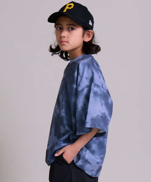 PAIRMANON STREET（ペアマノンストリート）の「【マルチファンクション】吸水速乾 総柄 半袖 Tシャツ【PAIRMANON STREET】（Tシャツ/カットソー・キッズ・グリーン/オレンジ/ブラック/グレー系その他/カーキ・100/110/120/130/140/150/160）」の10枚目の写真