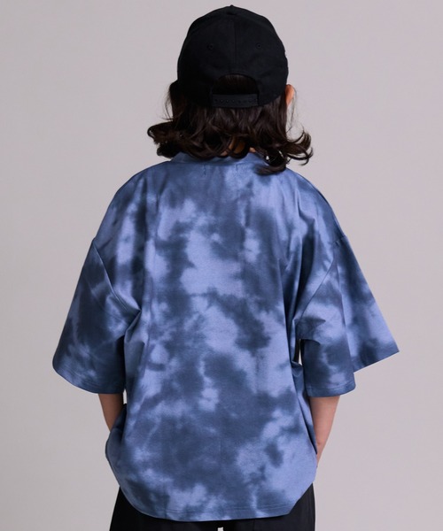 PAIRMANON STREET（ペアマノンストリート）の「【マルチファンクション】吸水速乾 総柄 半袖 Tシャツ【PAIRMANON STREET】（Tシャツ/カットソー・キッズ・グリーン/オレンジ/ブラック/グレー系その他/カーキ・100/110/120/130/140/150/160）」の11枚目の写真