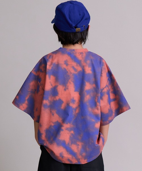 PAIRMANON STREET（ペアマノンストリート）の「【マルチファンクション】吸水速乾 総柄 半袖 Tシャツ【PAIRMANON STREET】（Tシャツ/カットソー・キッズ・グリーン/オレンジ/ブラック/グレー系その他/カーキ・100/110/120/130/140/150/160）」の21枚目の写真