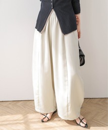 AMELY | サテンカーブパンツ(その他パンツ)