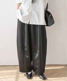 AMELY | サテンカーブパンツ(その他パンツ)