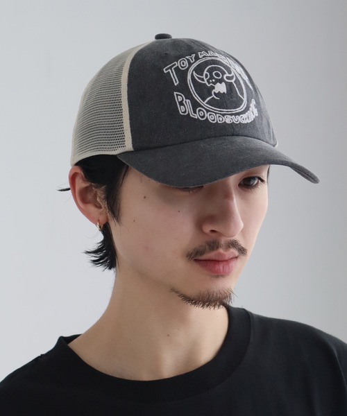 TOY MACHINE(トイ マシーン)の「【TOY MACHINE/トイマシーン】TMC PIGMENT BACK MESH 6P CAP / TMC ピグメント バックメッシュ 6P キャップ(キャップ・メンズ・オレンジ・FREE)」の2枚目の写真