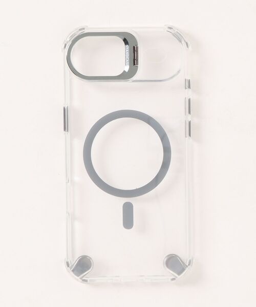 Fun & Daily(ファンアンドデイリー)の「F&D : カラーポイントクリア iPhoneケース(MagSafe対応)/ 16 / 17 / Plus / Pro / Pro Max / Air アイフォンケース(スマホケース/カバー・レディース・ブラック/イエロー/グレー・iPhone 16/iPhone 16 Pro/iPhone 17/iPhone 17 Pro/iPhone Air/iPhone 15/iPhone 17 Pro Max)」の6枚目の写真
