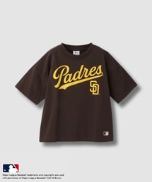 MLB（メジャーリーグベースボール）の「【MLB/メジャーリーグベースボール  】 チームロゴ プリント 半袖Tシャツ（Tシャツ/カットソー）」