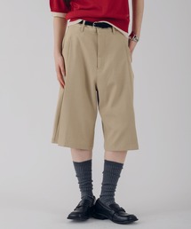 belted shorts / ベルト付きハーフパンツ