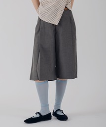 MUHET | belted shorts / ベルト付きハーフパンツ(その他パンツ)
