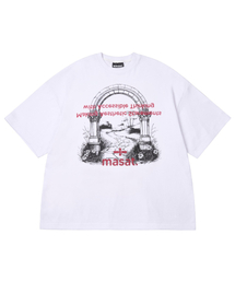 MASAT（マサット）の「Prairie short sleeve _ White（Tシャツ/カットソー）」