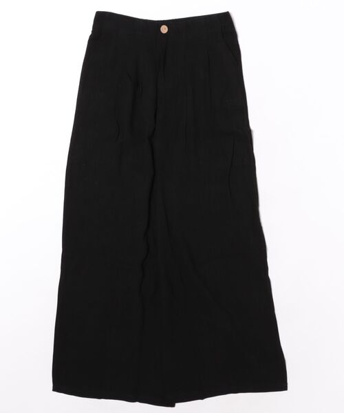 aimoha(アイモハ)の「ナチュラル落ち感 ストレートワイドパンツ(その他パンツ・レディース・ブラック/ライトベージュ・FREE)」の10枚目の写真