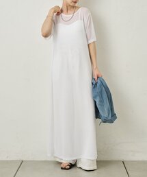 ビジューチュールワンピース