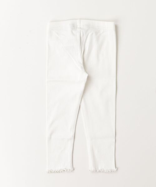 POLO RALPH LAUREN CHILDRENSWEAR（ポロ ラルフ ローレン チルドレンズウェア）の「リブ ストレッチ ジャージー レギンス（その他パンツ・キッズ・ホワイト・3/6/4）」の2枚目の写真