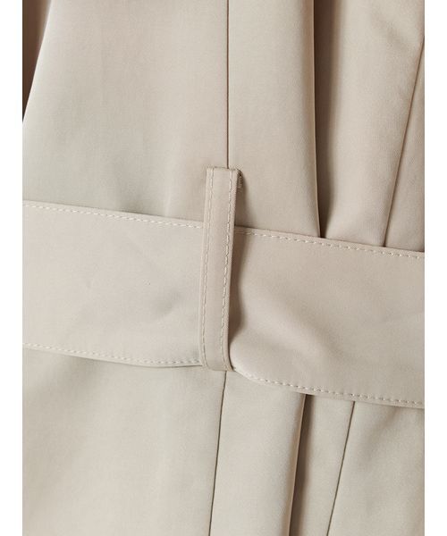 SNIDEL（スナイデル）の「バリエーションドレストレンチコート（トレンチコート・レディース・チェック/ライトベージュ・0/1）」の19枚目の写真