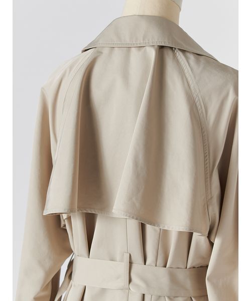 SNIDEL（スナイデル）の「バリエーションドレストレンチコート（トレンチコート・レディース・チェック/ライトベージュ・0/1）」の20枚目の写真