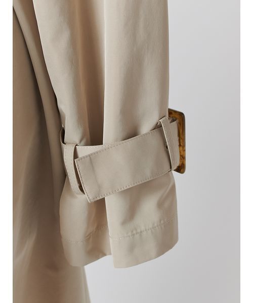 SNIDEL（スナイデル）の「バリエーションドレストレンチコート（トレンチコート・レディース・チェック/ライトベージュ・0/1）」の21枚目の写真