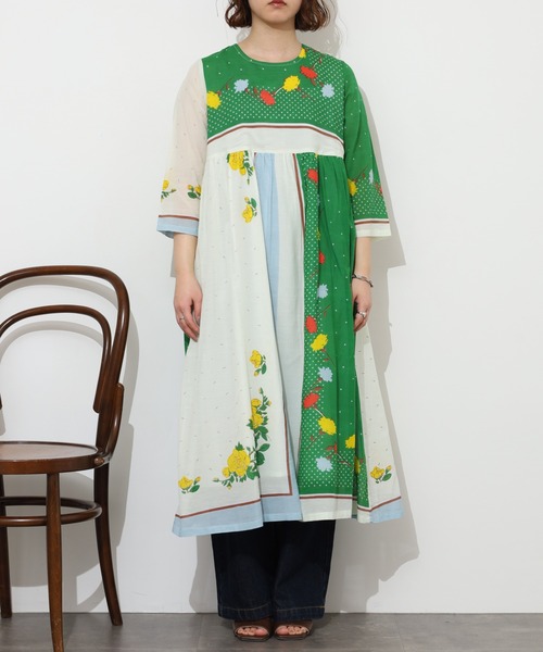KILKI(キルキー)の「kilki スカーフプリントワンピース 半端袖(ワンピース・レディース・B/A・ONESIZE)」の17枚目の写真