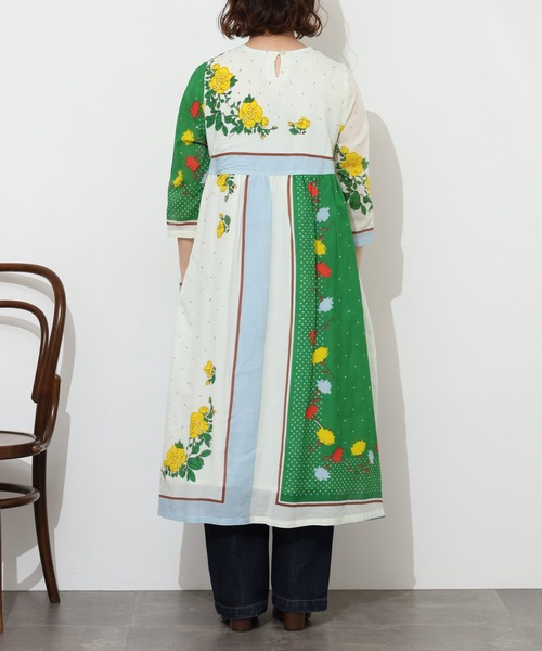 KILKI(キルキー)の「kilki スカーフプリントワンピース 半端袖(ワンピース・レディース・B/A・ONESIZE)」の20枚目の写真