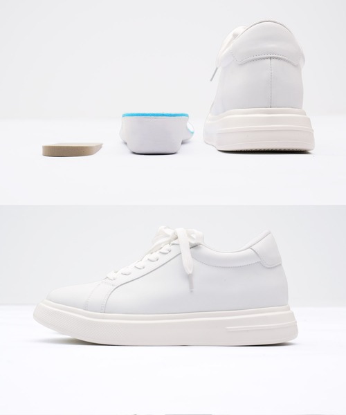 jiggys shop(ジギーズショップ)の「シークレットスニーカー 8cmUP 調節可能(スニーカー・メンズ・ホワイト・25.0cm/24.0cm/27.0cm/26.0cm)」の11枚目の写真
